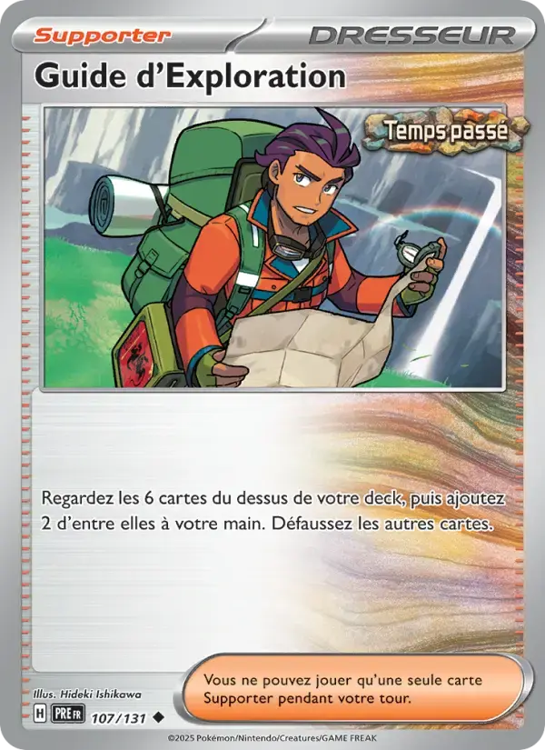 Carte Pokémon Guide d'Exploration #107 — Évolutions Prismatiques