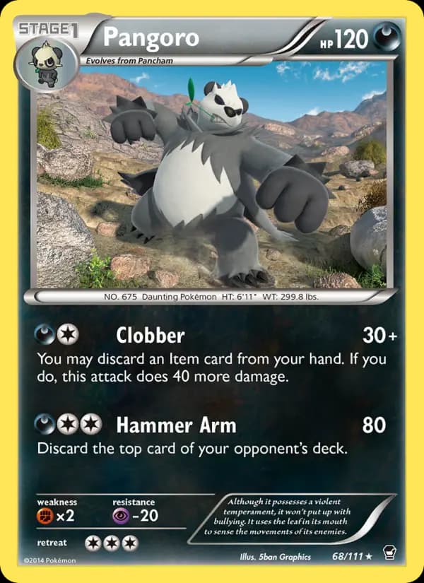 Pangoro #68 — Furious Fists