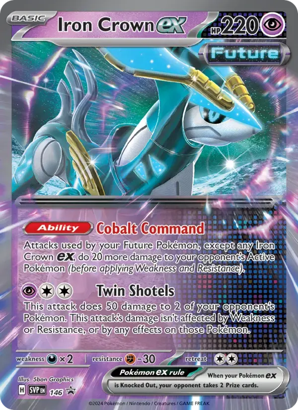 Iron Crown ex #146 — Scarlet & Violet Promos