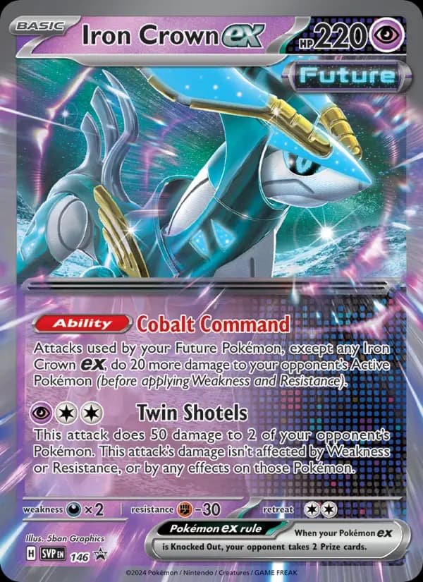 Iron Crown ex #146 — Scarlet & Violet Promos