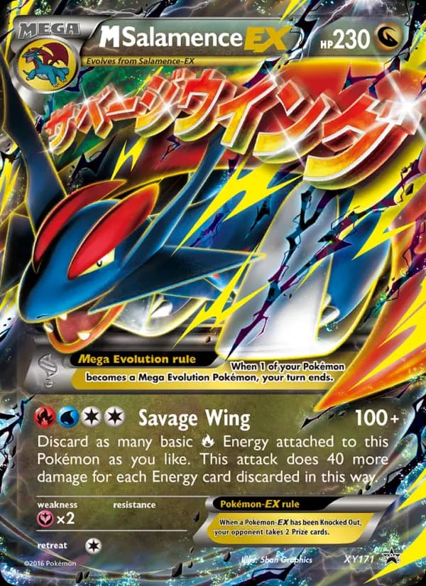 M Salamence-EX #XY171 — XY Promos