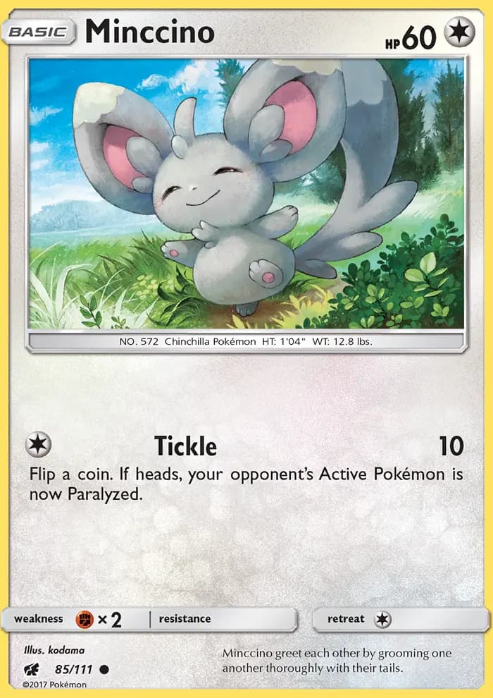 Minccino #85 — Crimson Invasion