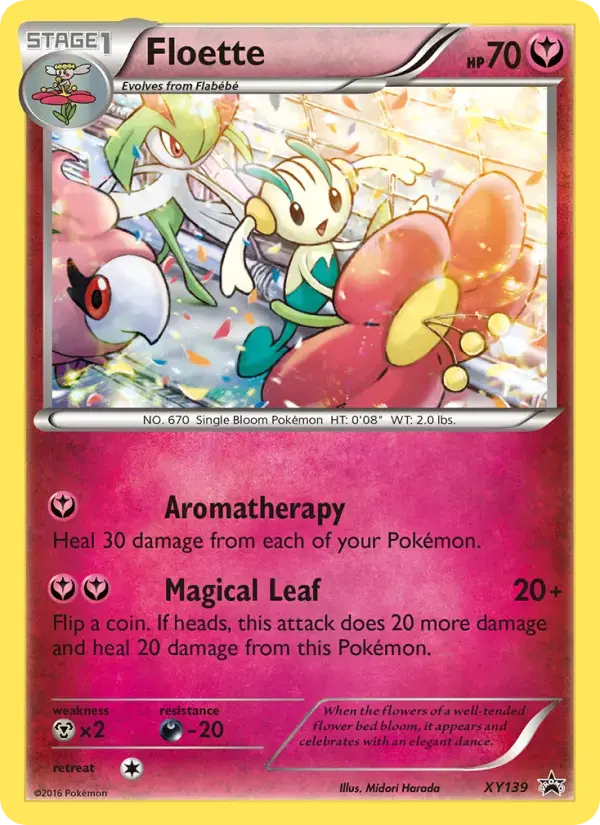 Carte Pokémon Floette #XY139 — Promos X&Y