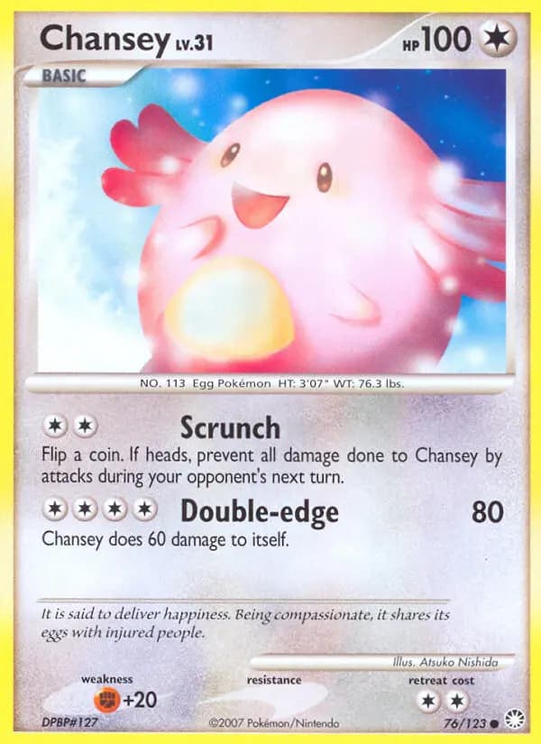 Chansey #76 — Mysterious Treasures