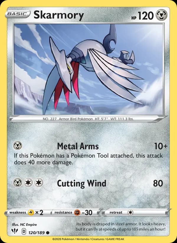 Skarmory #120 — Darkness Ablaze
