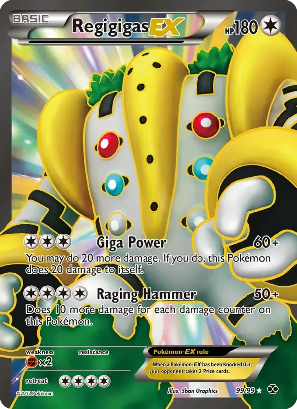 Regigigas-EX #99 — Next Destinies
