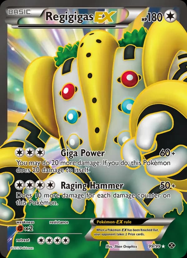 Regigigas-EX #99 — Next Destinies