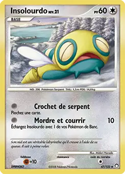 Carte Pokémon Insolourdo #47 — Trésors Mystérieux