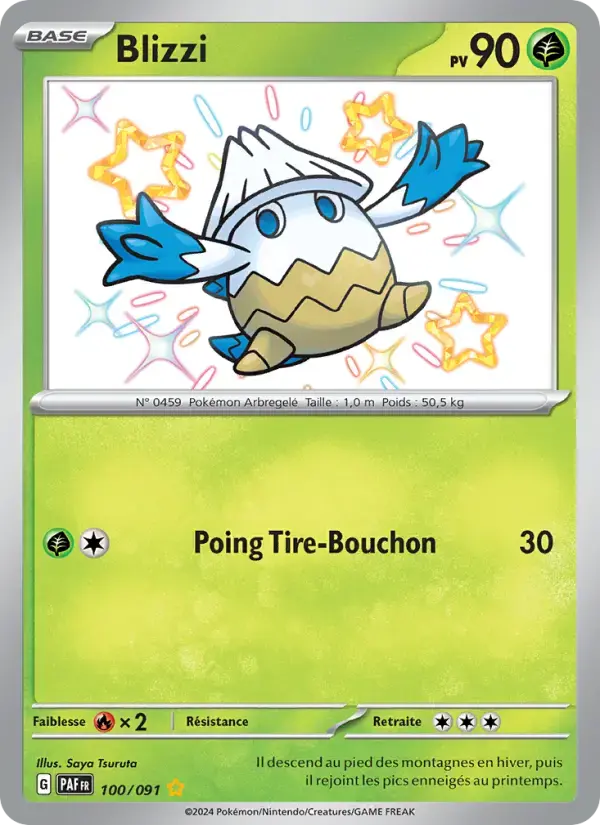 Carte Pokémon Blizzi #100 — Destinées de Paldea