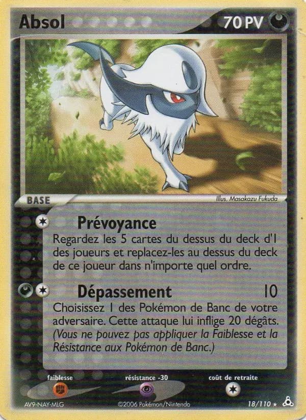 Carte Pokémon Absol #18 — Fantômes Holon