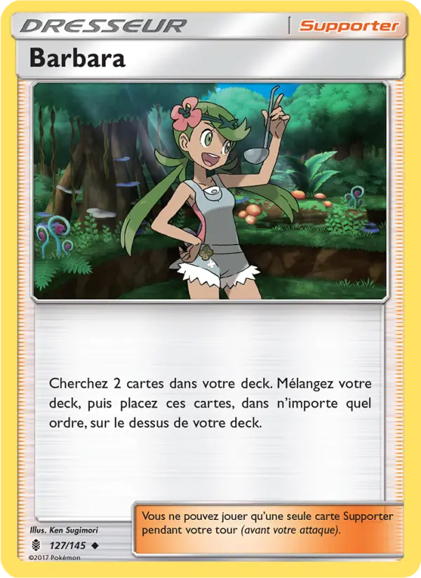 Carte Pokémon Barbara #127 — Gardiens Ascendants
