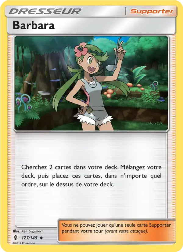 Carte Pokémon Barbara #127 — Gardiens Ascendants