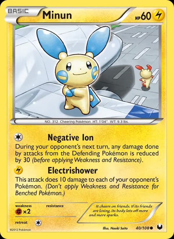 Minun #40 — Dark Explorers