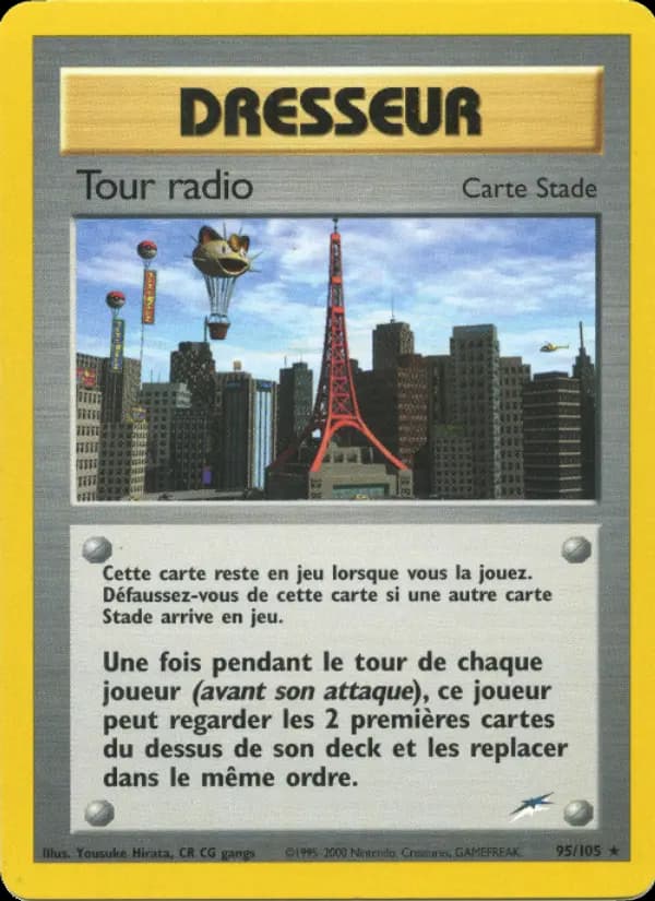 Carte Pokémon Tour radio #95 — Neo Destiny