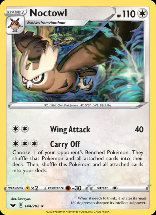 Noctowl #144 — Sword & Shield