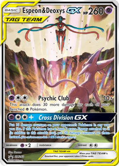Carte Pokémon Mentali et Deoxys GX #SM240 — Promos Soleil et Lune
