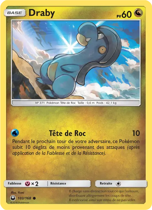 Carte Pokémon Draby #103 — Tempête Céleste