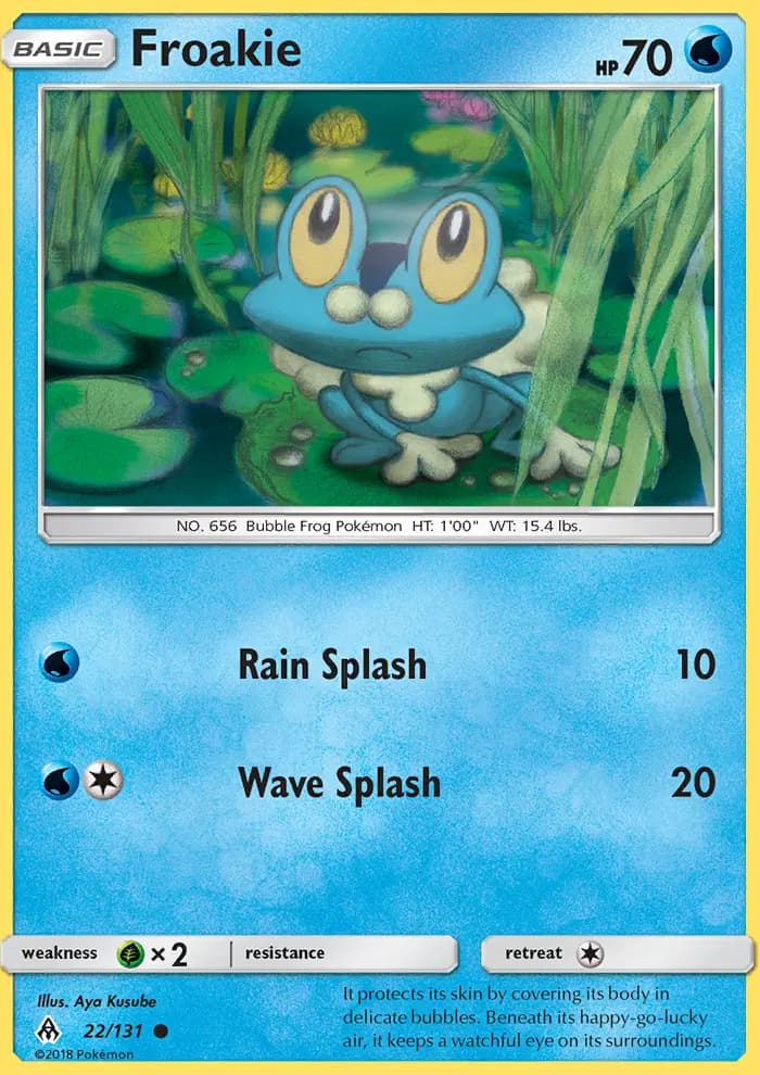Froakie #22 — Forbidden Light
