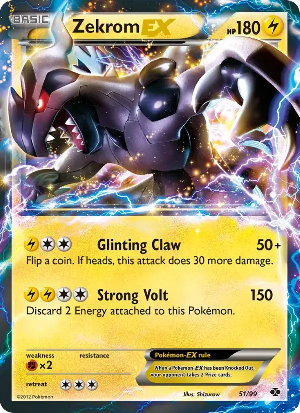 Zekrom-EX #51 — Next Destinies