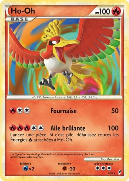 Carte Pokémon Ho-Oh #9 — L'Appel des Légendes