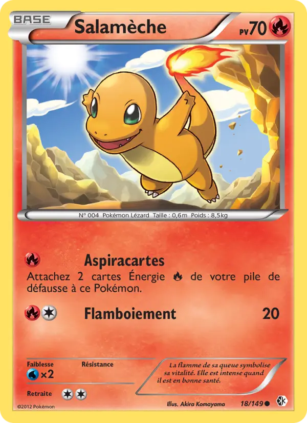 Carte Pokémon Salamèche #18 — Frontières Franchies