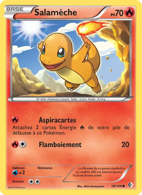 Carte Pokémon Salamèche #18 — Frontières Franchies