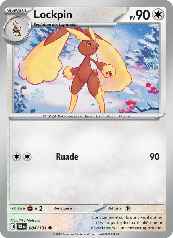 Carte Pokémon Lockpin #084 — Évolutions Prismatiques