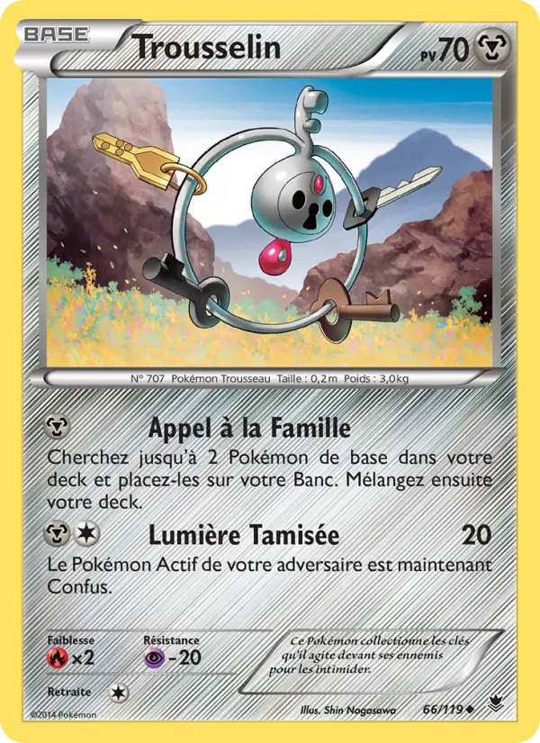 Carte Pokémon Trousselin #66 — Vigueur Spectrale