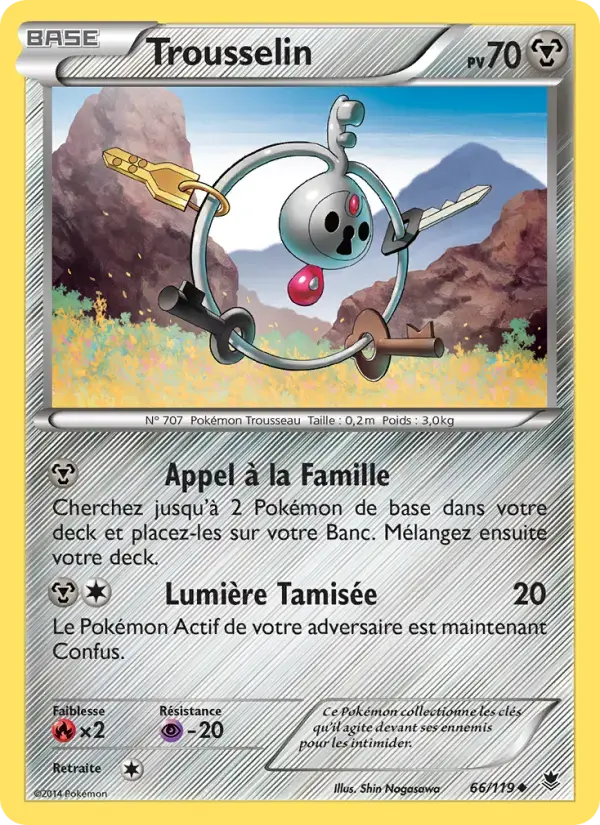 Carte Pokémon Trousselin #66 — Vigueur Spectrale