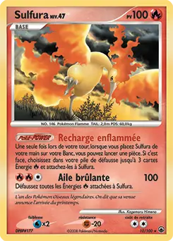 Carte Pokémon Sulfura #10 — Aube Majestueuse
