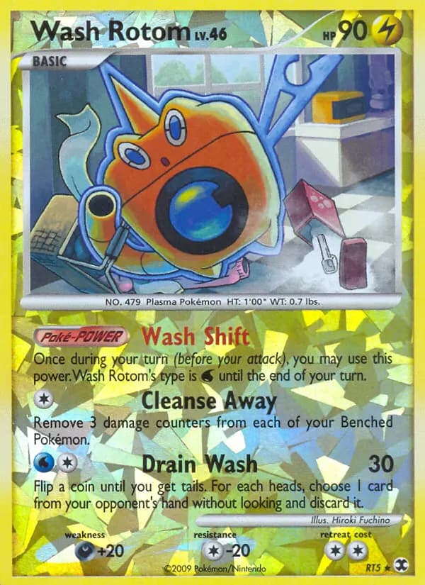 Wash Rotom #RT5 — Rising Rivals