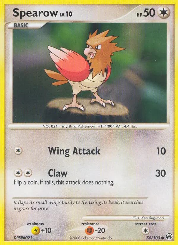 Spearow #74 — Majestic Dawn