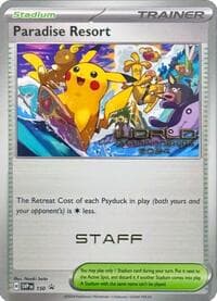 Carte Pokémon Hôtel " Au paradis des Pokémon " #150 — Promos Écarlate et Violet