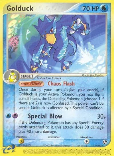 Golduck #17 — Sandstorm