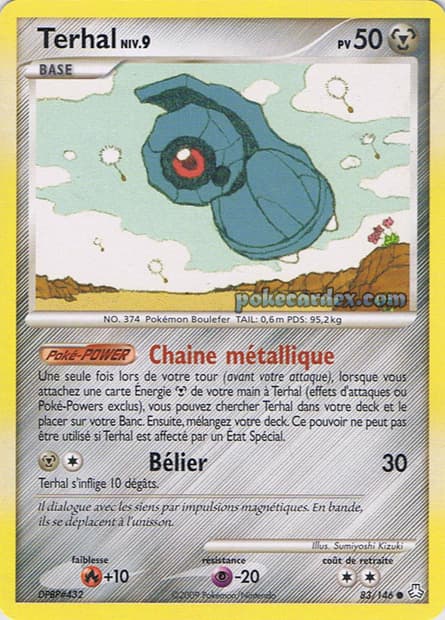 Carte Pokémon Terhal #83 — Éveil des Légendes