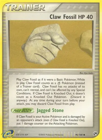 Claw Fossil #90 — Sandstorm