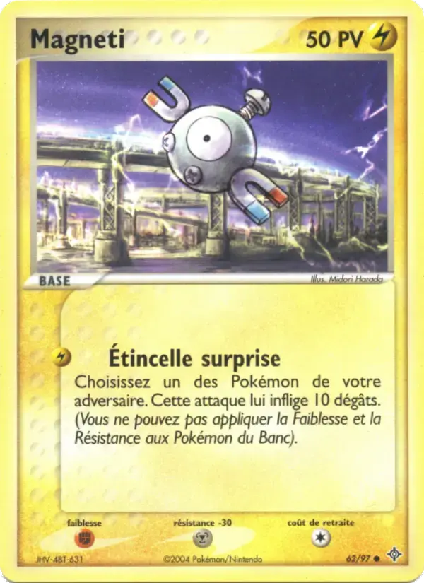 Carte Pokémon Magneti #62 — Dragon