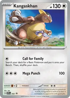 Carte Pokémon Kangourex #202 — Promos Écarlate et Violet
