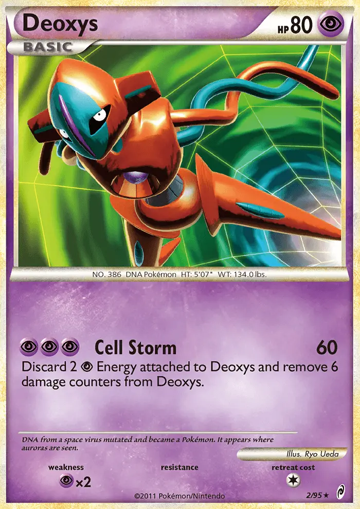 Carte Pokémon Deoxys #2 — L'Appel des Légendes