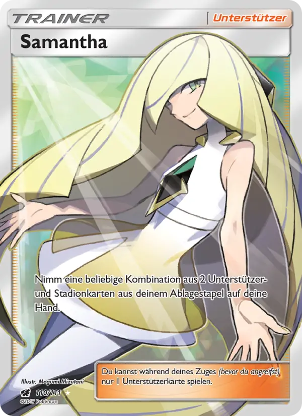 Carte Pokémon Elsa-Mina #110 — Invasion Carmin