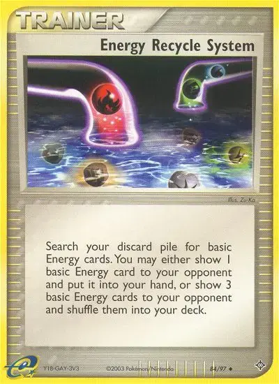 Energy Recycle System #84 — Dragon