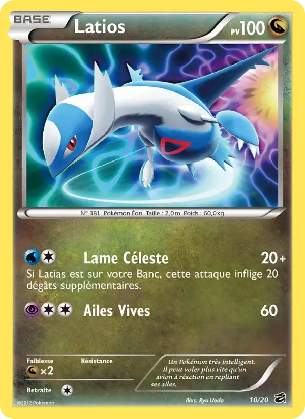 Carte Pokémon Latios #10 — Coffre des Dragons