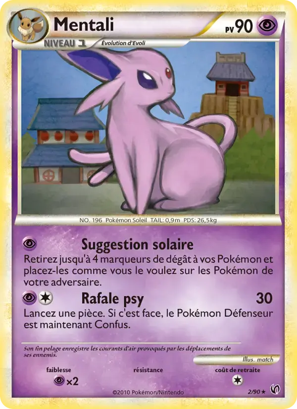 Carte Pokémon Mentali #2 — Indomptable