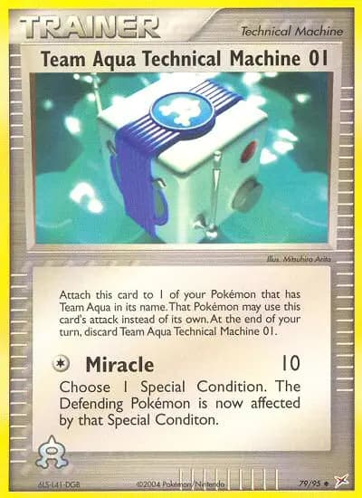 Team Aqua's Technical Machine 01 #79 — Team Magma vs Team Aqua