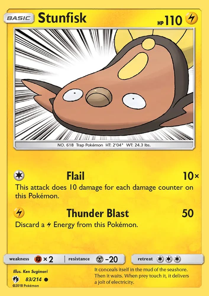 Stunfisk #83 — Lost Thunder