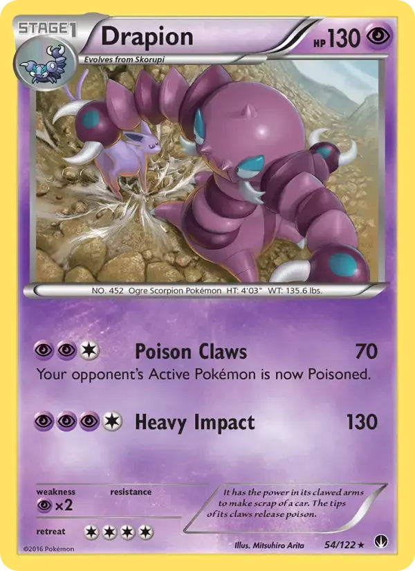 Drapion #54 — BREAKpoint