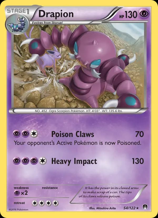 Drapion #54 — BREAKpoint