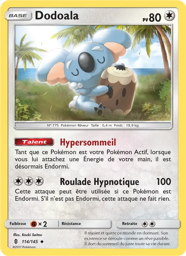 Carte Pokémon Dodoala #114 — Gardiens Ascendants