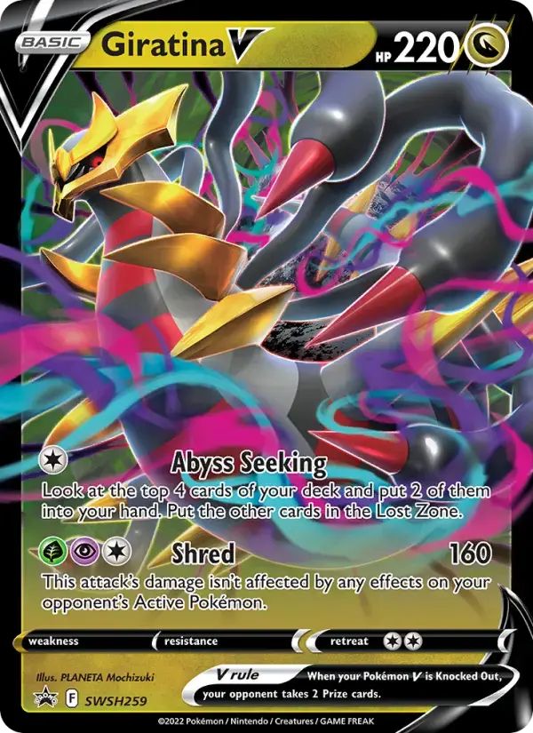 Giratina V #SWSH259 — Sword & Shield Promos