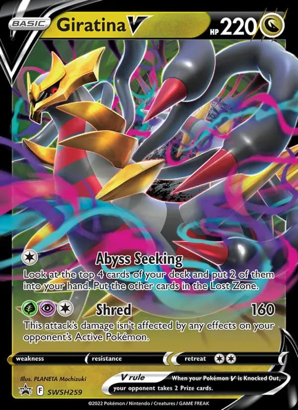 Giratina V #SWSH259 — Sword & Shield Promos